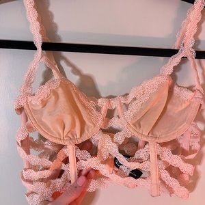 Thistle and Spire pink Bralette